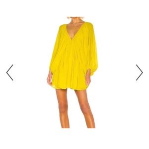 Tularosa yellow Nola dress